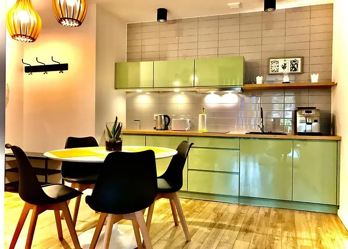 Apartament „Green Wall”